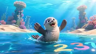 Seal&rsquo;s Learning Train 🚂🐟🎶 | Fun Train Song for Kids | Preschool Learning Adventure