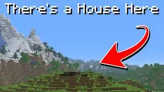 I Built a Secret Minecraft House That Turns INVISIBLE