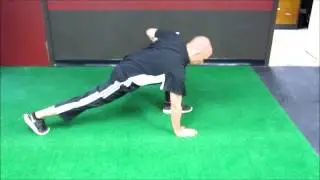 SPU Athletic Performance - Spiderman with Thoracic Rotation