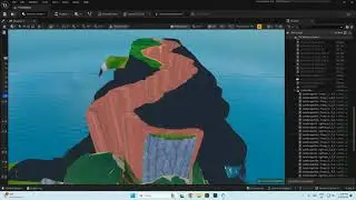 Landscape Textaring by paint - UEFN #Fortnite