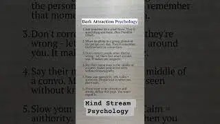 Dark Attraction psychology #psycholgyfacts#psychology #lifefacts#ytshorts#viral #trending#shortsfeed