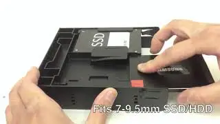 ICY DOCK MB343SP FLEX-FIT Trio 2.5インチx 2台＋3.5インチx1台搭載用5インチベイマウントキット