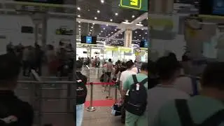 Прилетели в Узбекистан. Аэропорт Ташкента