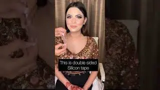 NECK IS TO DEEP THEN TRY THIS HACK #bride #hack #diy #fashionhacks #fashion #video #youtube #shorts