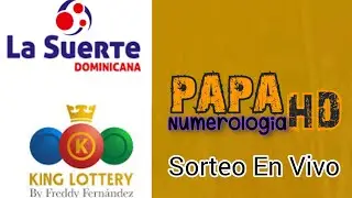 Loter&iacute;a La SUERTE -KING LOTTERY Resultados en vivo de Hoy  -// CHIMO Y  CITO CON WILLY SIERRA