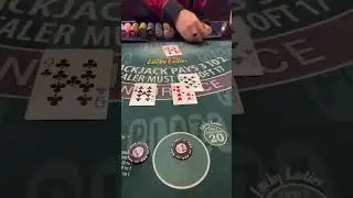 Разделение девяток против девятки. Vegas Live, Plaza.