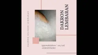 dakron dacron silikon lembaran tebal 3cm