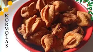 Eggless Kormolas Recipe | Goan Sweet | Christmas special recipe | Kulkuls