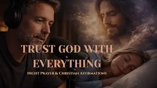 TRUST GOD WITH EVERYTHING | NIGHT PRAYER & CHRISTIAN AFFIRMATIONS