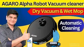 AGARO Alpha Robot Vaccum Cleaner | Automatic Cleaning | Mop Cleaning | Agaro Products