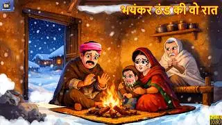 भयंकर ठंड की वो रात | Thand Ki Wo Raat | Hindi Kahani | Moral Stories | Hindi Cartoon |Kahani |Story