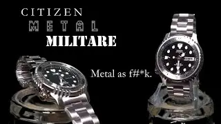 Citizen Metal Militare | the legendary NY0040 and steel superiority