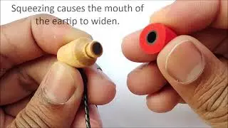 How To Install SA Memory Foam Ear-tips Onto An Earphone?
