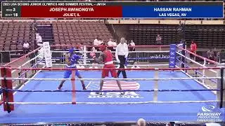 Top Youth Boxer Joseph Awinongya vs Hassan Rahman at  Semifinals Junior Olympics  2023