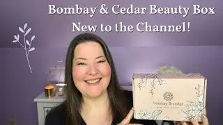 Bombay and Cedar Beauty Box Unboxing / Most Beautiful Palette! / New to the Channel
