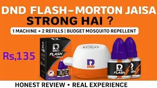 DND Flash Mosquito Repellent Machine ka real & honest experience 🦟