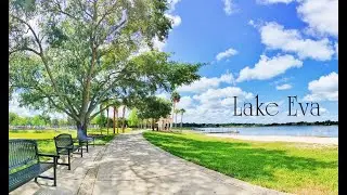 [4k] 🇺🇸 FLORIDA | LAKE EVA community park walkthrough