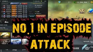 Gunship Battle - How to get no.1 rank in episode attack 
