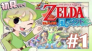 【#1】ゼルダの伝説 風のタクト【実況プレイ】