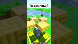 🧟&zwj;♂️New Zombie Trap in Minecraft! #shorts