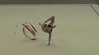 Yulia ISACHANKA (BLR) ribbon - 2018 Corbeil senior AA