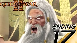 God of War 2 - Walkthrough Part 17 - Zeus Final Boss & Ending (1080P 60FPS)