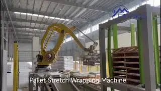 Big Capacity 25kg Tile Adhesive Valve Bags Palletizer with Robot Palletizing Machine