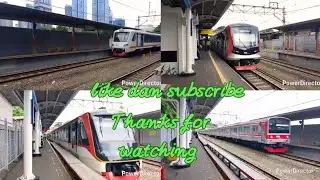 Kompilasi KRL Commuter Line Di stasiun KARET || jr 205,CRC,bandara