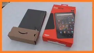 Распаковка планшета Amazon Fire HD 10