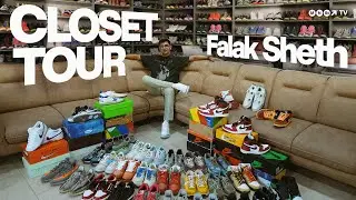 Closet Tour: Gujarat's BIGGEST Sneaker Collection | Falak Sheth