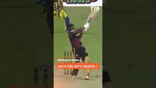 The unmatched power of Powell!Catch the Caribbean star in action during Season 7 of #ADT10 🙌
