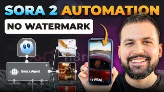 How to make VIRAL Sora 2 AI Videos with No Watermark on Autopilot (n8n & Sora 2 Tutorial)