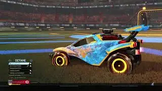 Rocket League&reg; irradiator orange infinite