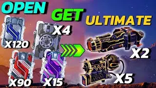 Потратил кучу карточек и получил 5 Ultimate Taran и 2 Ultimate Redeemer | War Robots