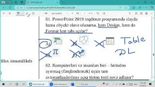 9 fevral sınağımızın İnformatika suallarının izahı BB. R1 Academy