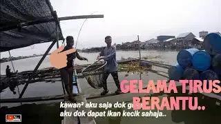 mancing di sangkar kuala kurau.aku terciduk..