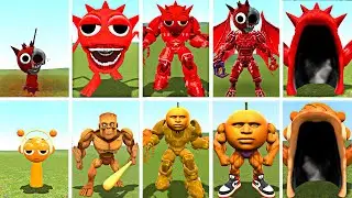 NEW EVOLUTION BATTLE! SPRUNKI RADDY DEVIL vs SPRUNKI OREN BRAINROT | WHO WIN?