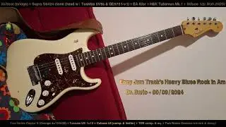 Easy Jam Track's Heavy Blues Rock in Am - Dr. Barlo - 30/09/2024