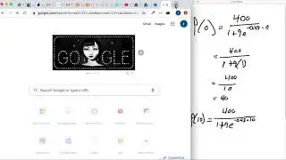 Evaluating an exponential function with base e that models a real world situation