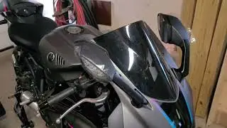 Putting R6 mirrors on my R7!!!! Part 1