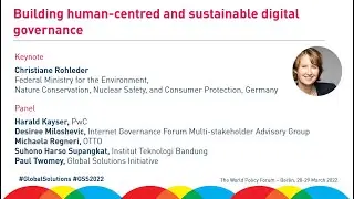 Building human-centred and sustainable digital governance
