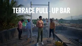 I Built ₹25,000 Pull Up Bar on My Terrace