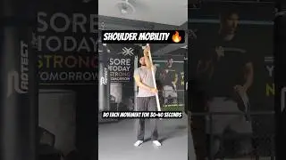 🔥 Shoulder Mobility Exercises. #shorts #shortvideo
