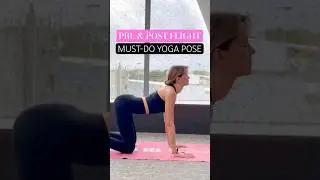 Do This Before Your Flight (Seriously) #yoga #travel #stretching
