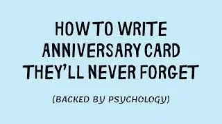 What to Write in a Romantic Anniversary Card (7 Heartfelt Prompts)