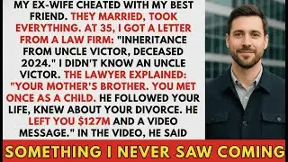 My Wife Cheated With My Best Friend, Then Uncle I Never Met Left Me $127M With a Shocking Video