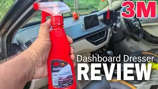 3M Dashboard Dresser Review || Best car interior cleaner || Dashboard polish