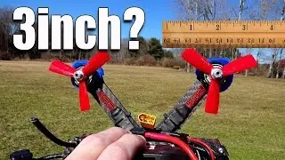 Can a 5inch Quad Fly with 3inch Props???