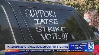 IATSE strike vote: Hollywood&rsquo;s behind-the-scenes crews vote to authorize walkout