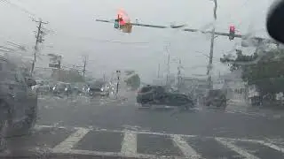Ocean City Maryland Thunderstorm Snarls Traffic